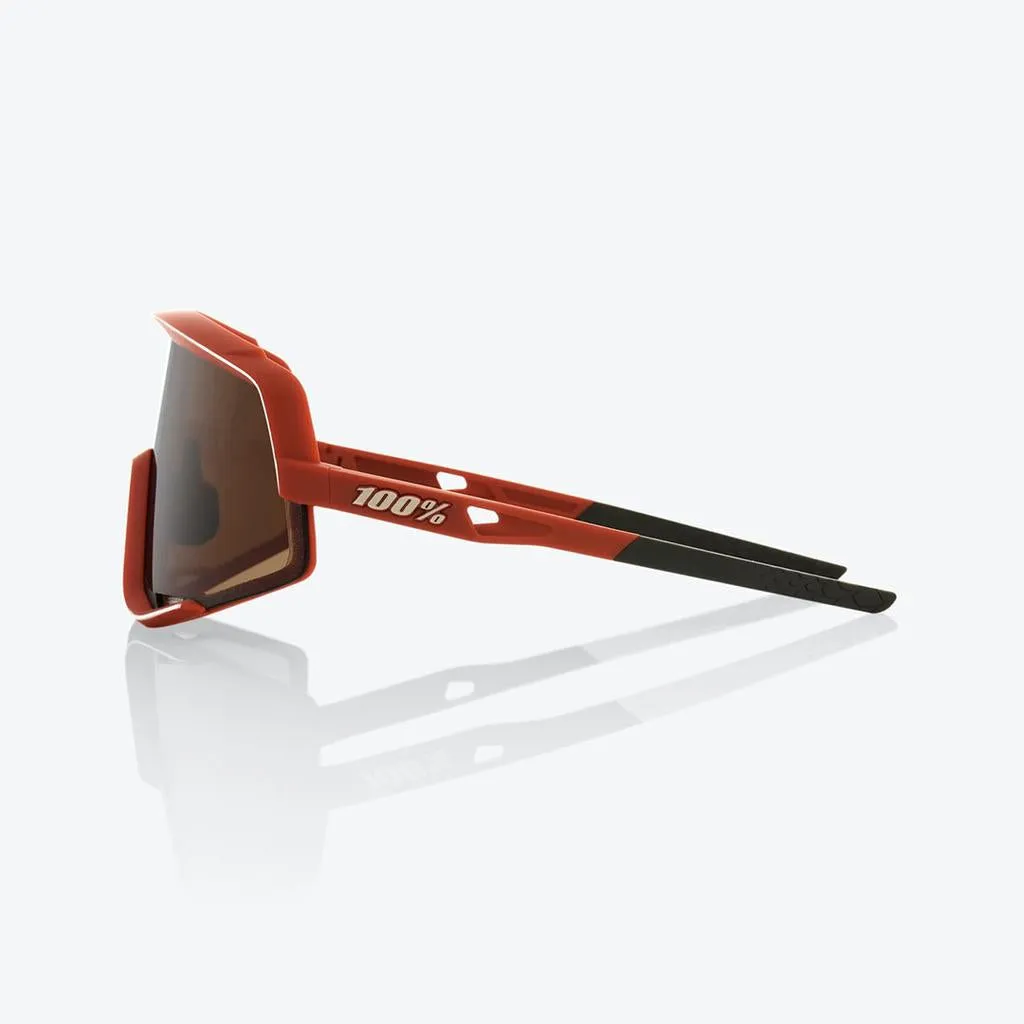 100% Glendale - Soft Tact Bordeaux - Bronze Lens