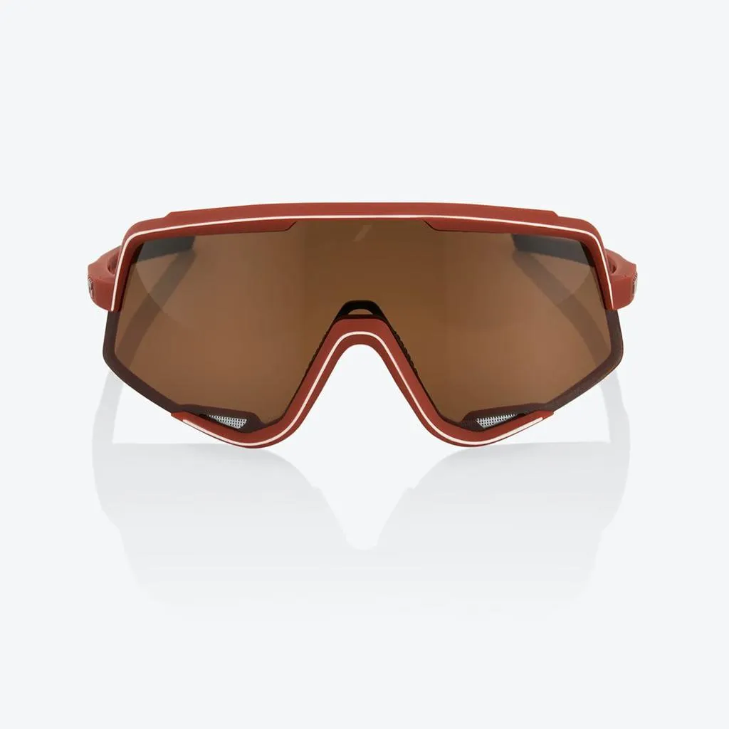 100% Glendale - Soft Tact Bordeaux - Bronze Lens