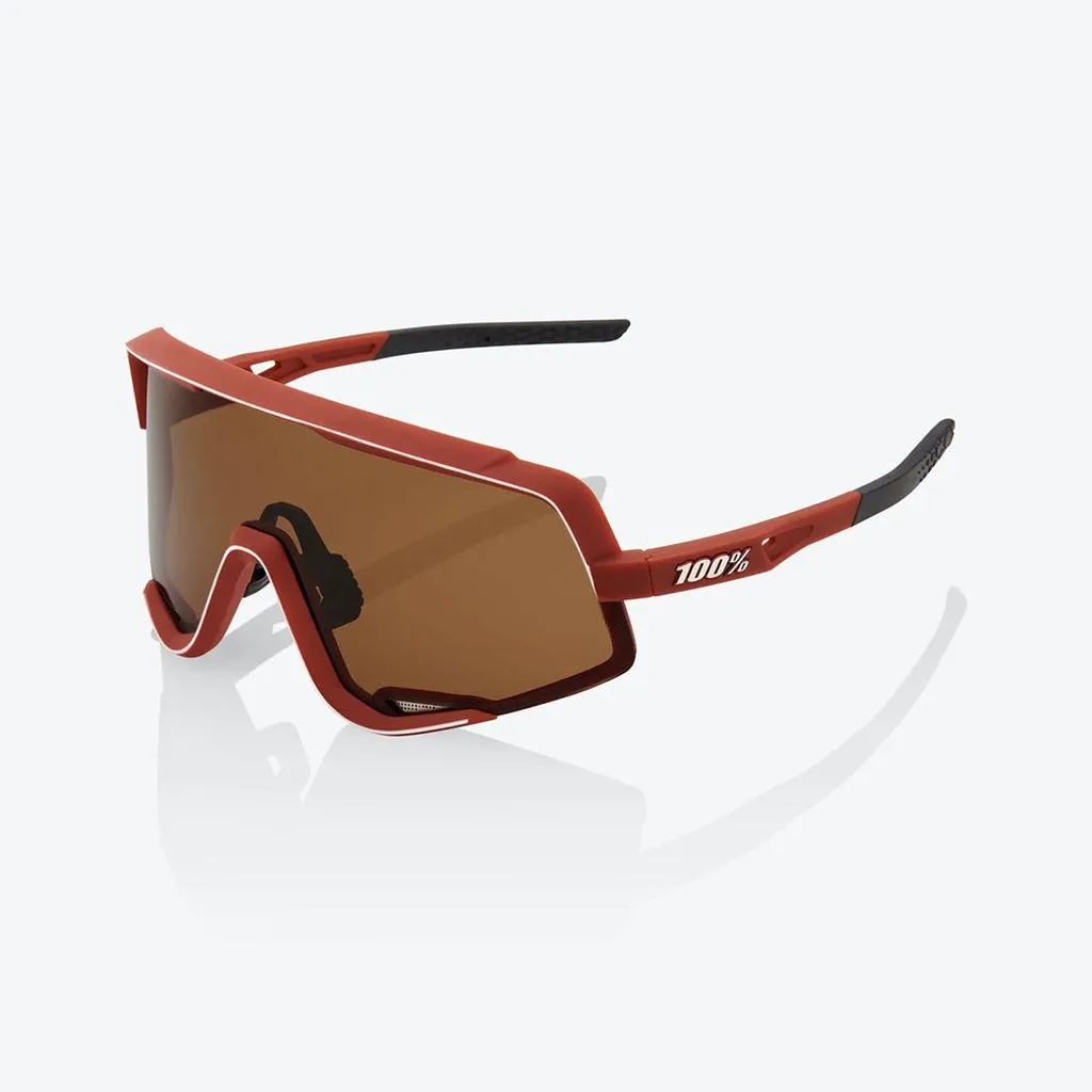 100% Glendale - Soft Tact Bordeaux - Bronze Lens