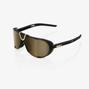 100% Westcraft - Soft Tact Black - Soft Gold Mirror Lens