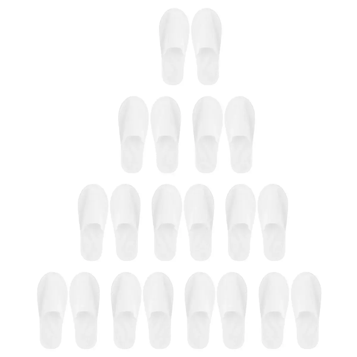 10Sets Disposable Slippers Hotel Supplies Plush Aviation Tourism Hotel Rooms Indoor