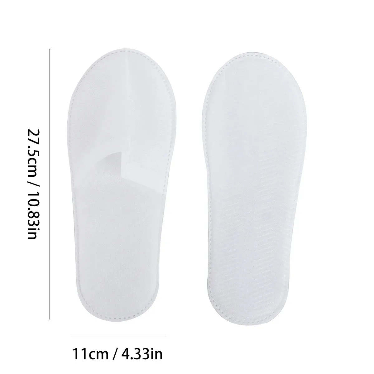 10Sets Disposable Slippers Hotel Supplies Plush Aviation Tourism Hotel Rooms Indoor