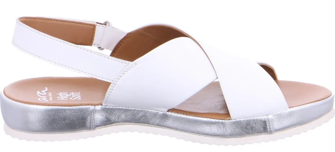'12-15177-07' women's sandal - white