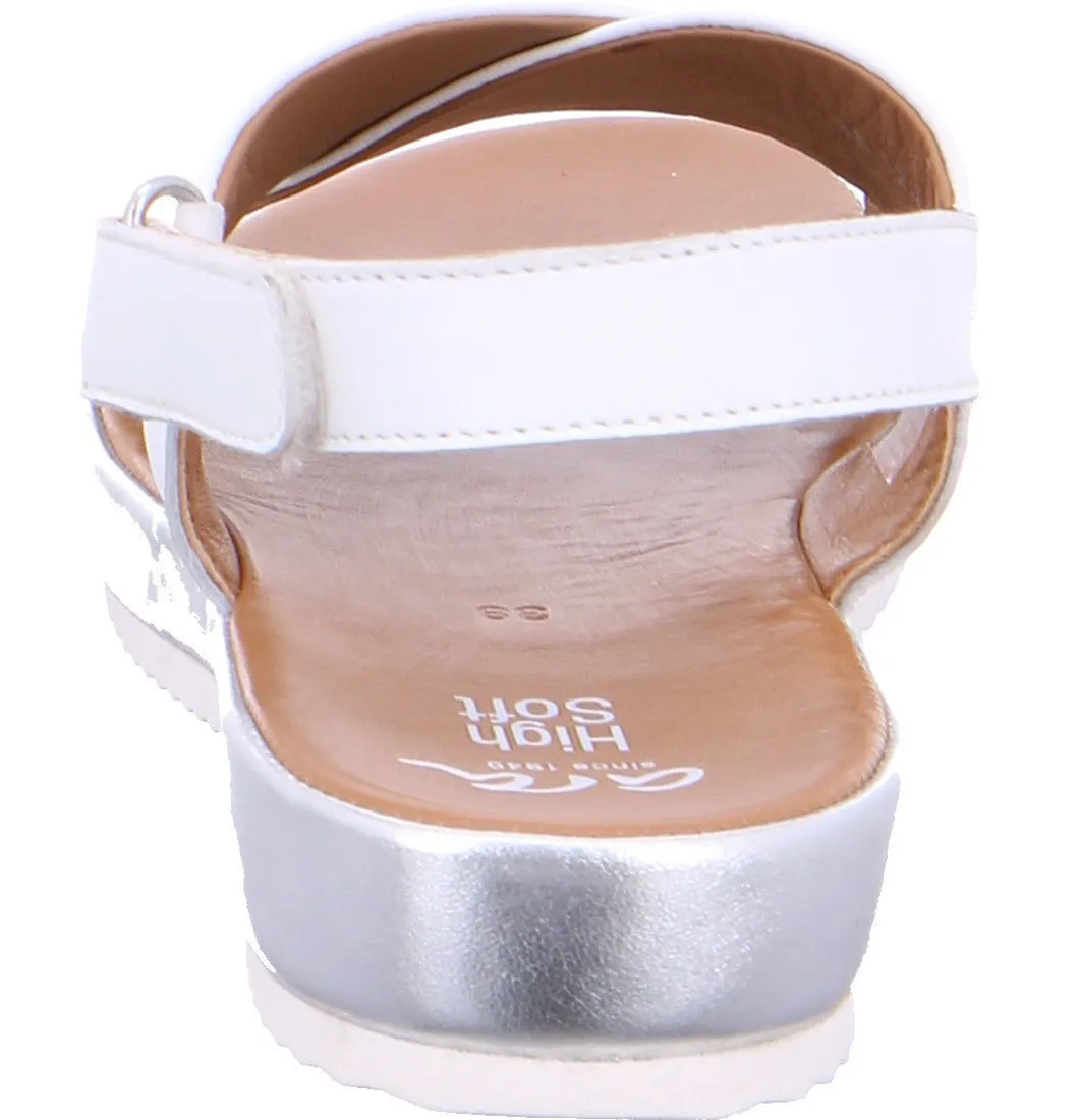 '12-15177-07' women's sandal - white