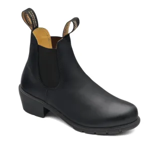 1671 Women Heel - Black Leather||1671 pour femmes avec talon - Cuir noir