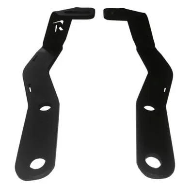 2016-2022 3rd Gen Toyota Tacoma Ditch Light Brackets - Stainless Steel