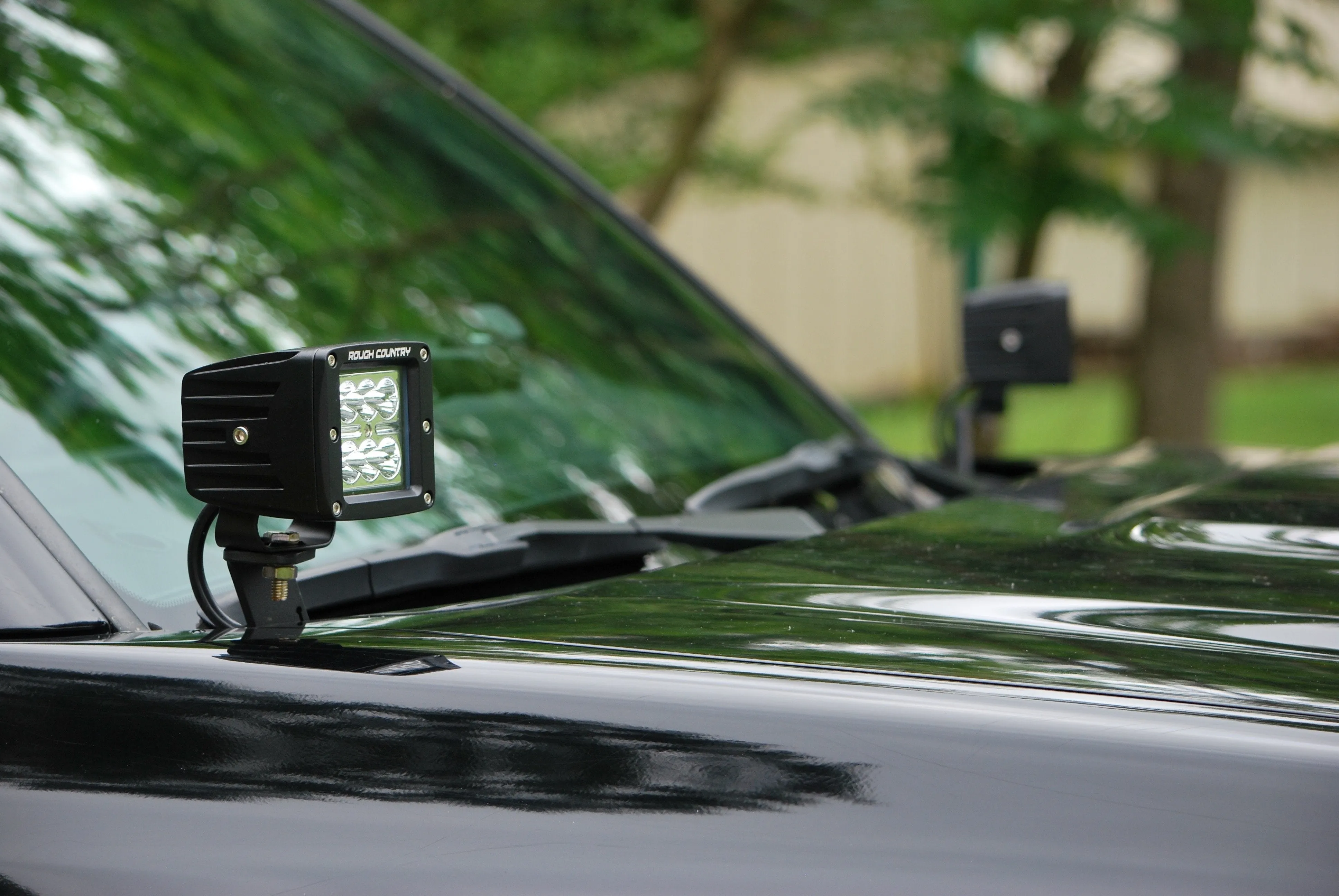 2016-2022 3rd Gen Toyota Tacoma Ditch Light Brackets - Stainless Steel