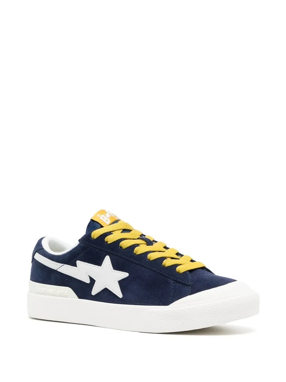 A BATHING APE® Mad Sta contrast-trim sneakers