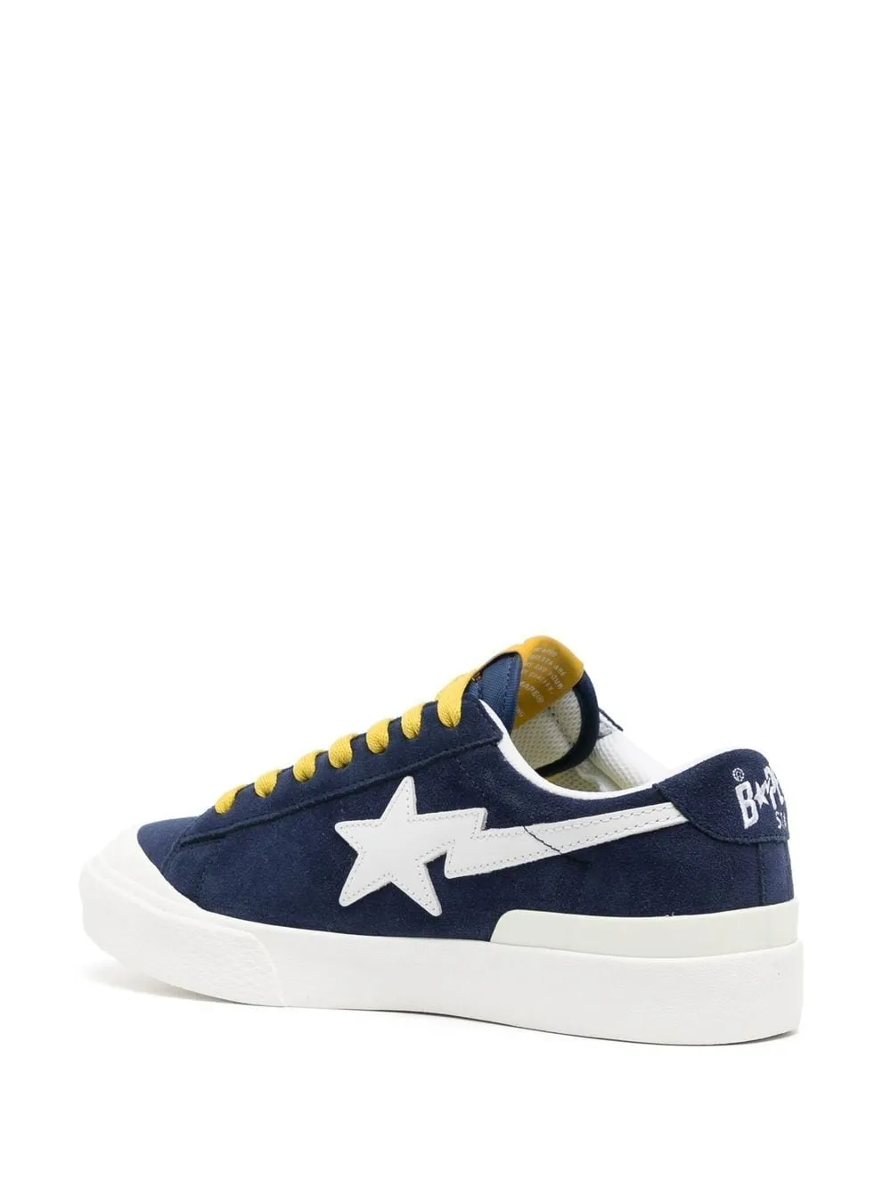 A BATHING APE® Mad Sta contrast-trim sneakers