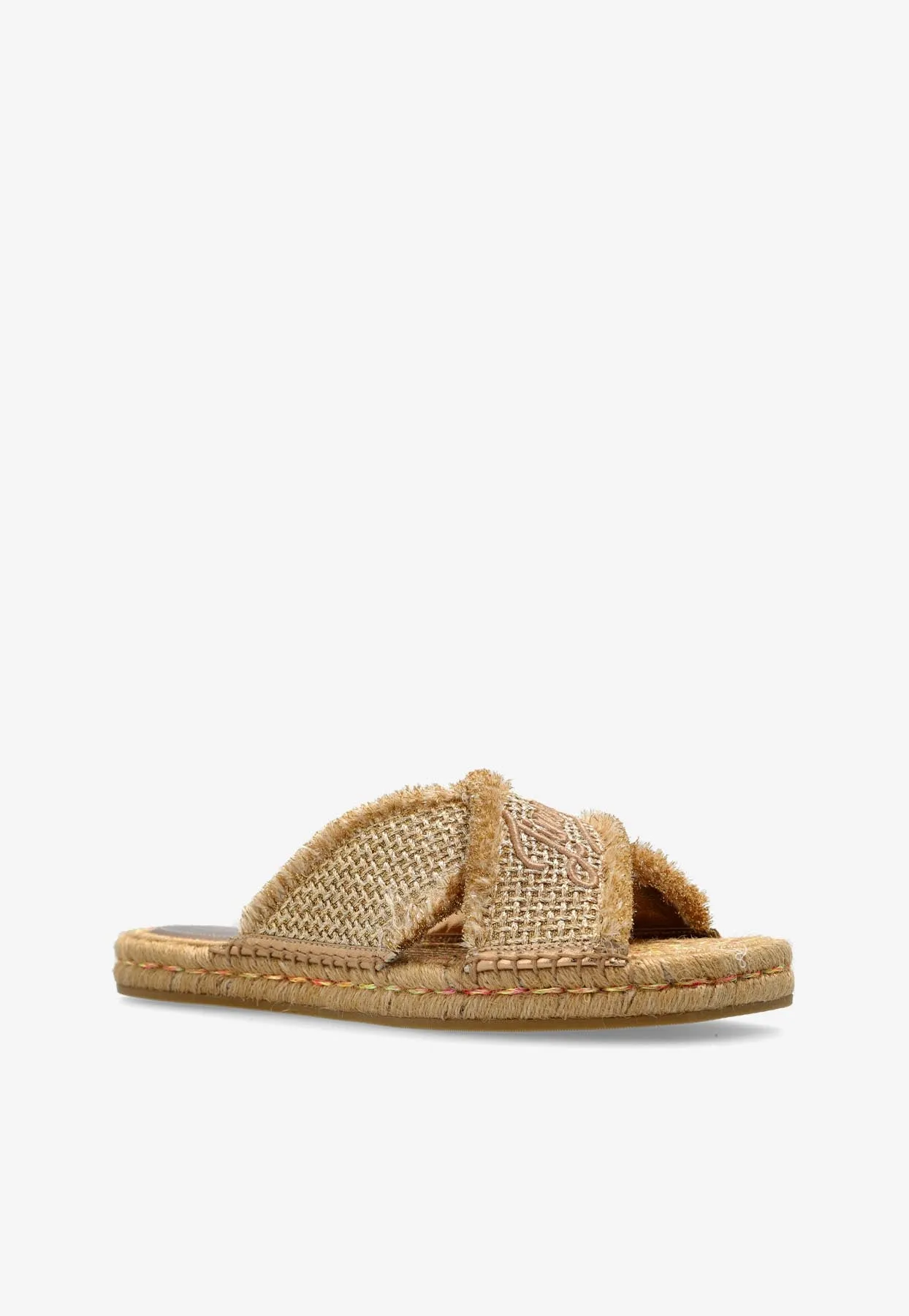 Aciel Woven Flat Sandals