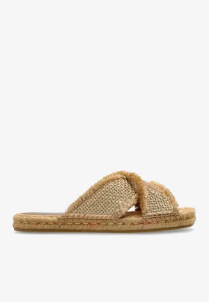Aciel Woven Flat Sandals