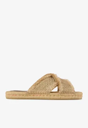 Aciel Woven Flat Sandals