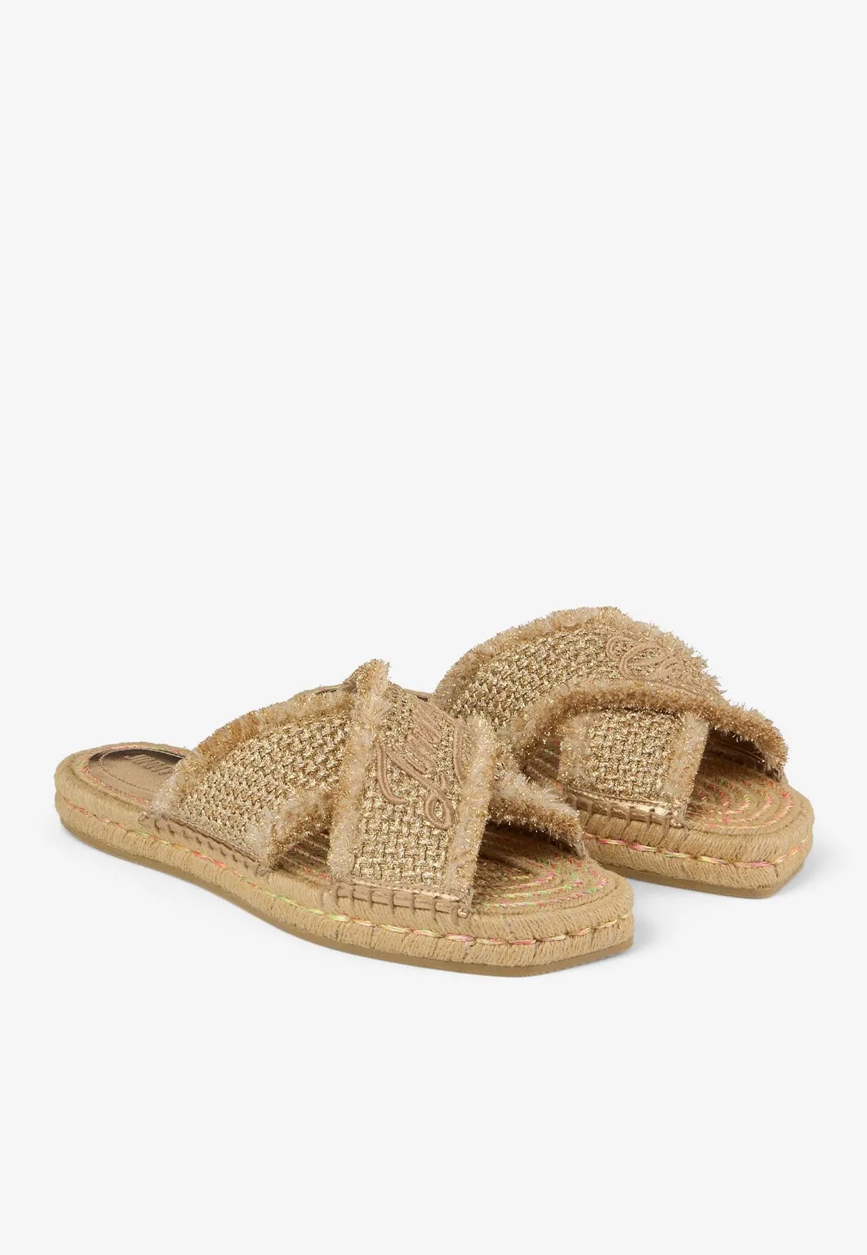 Aciel Woven Flat Sandals