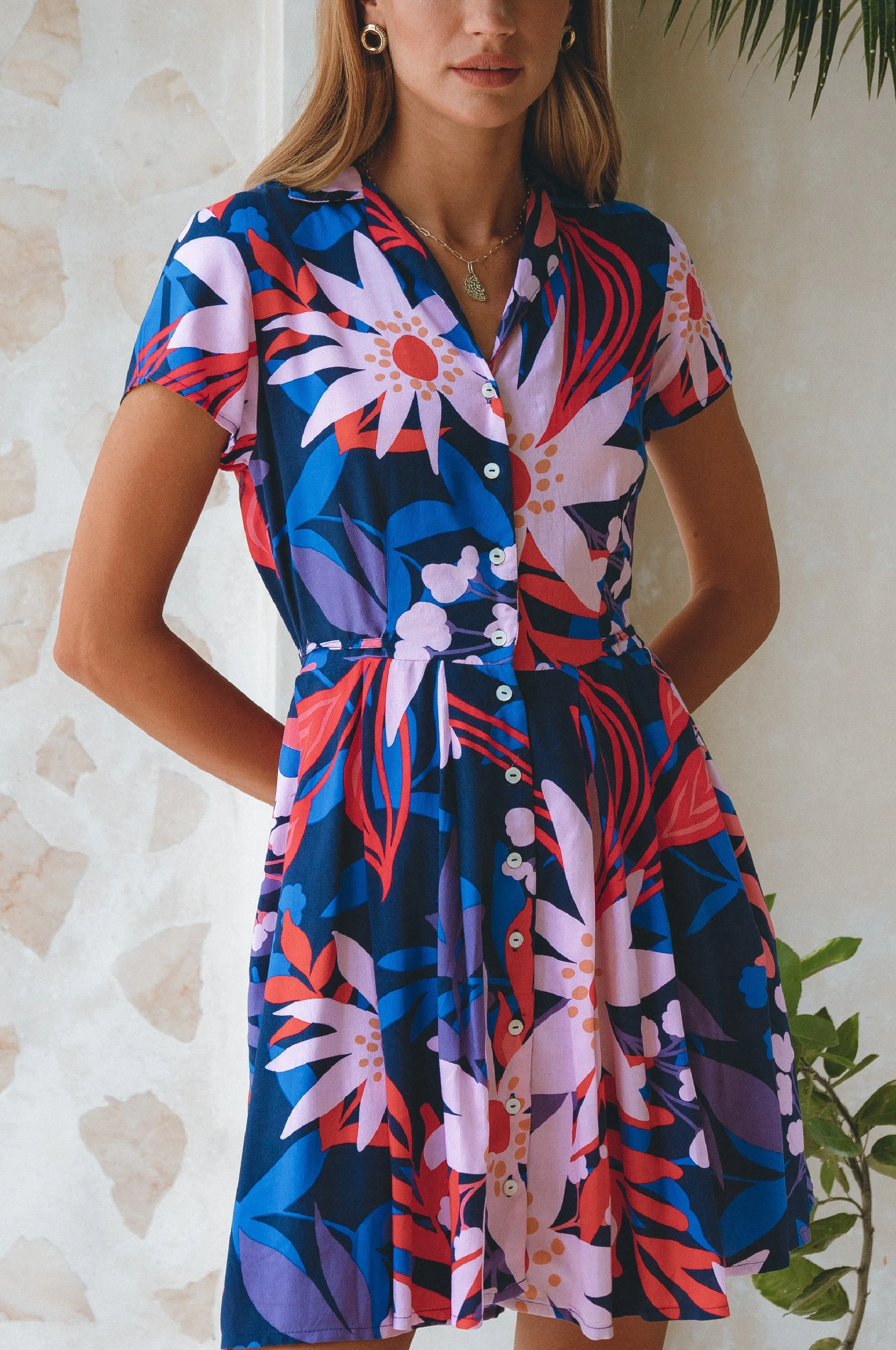 Agnes Shirt Dress by Bali ELF