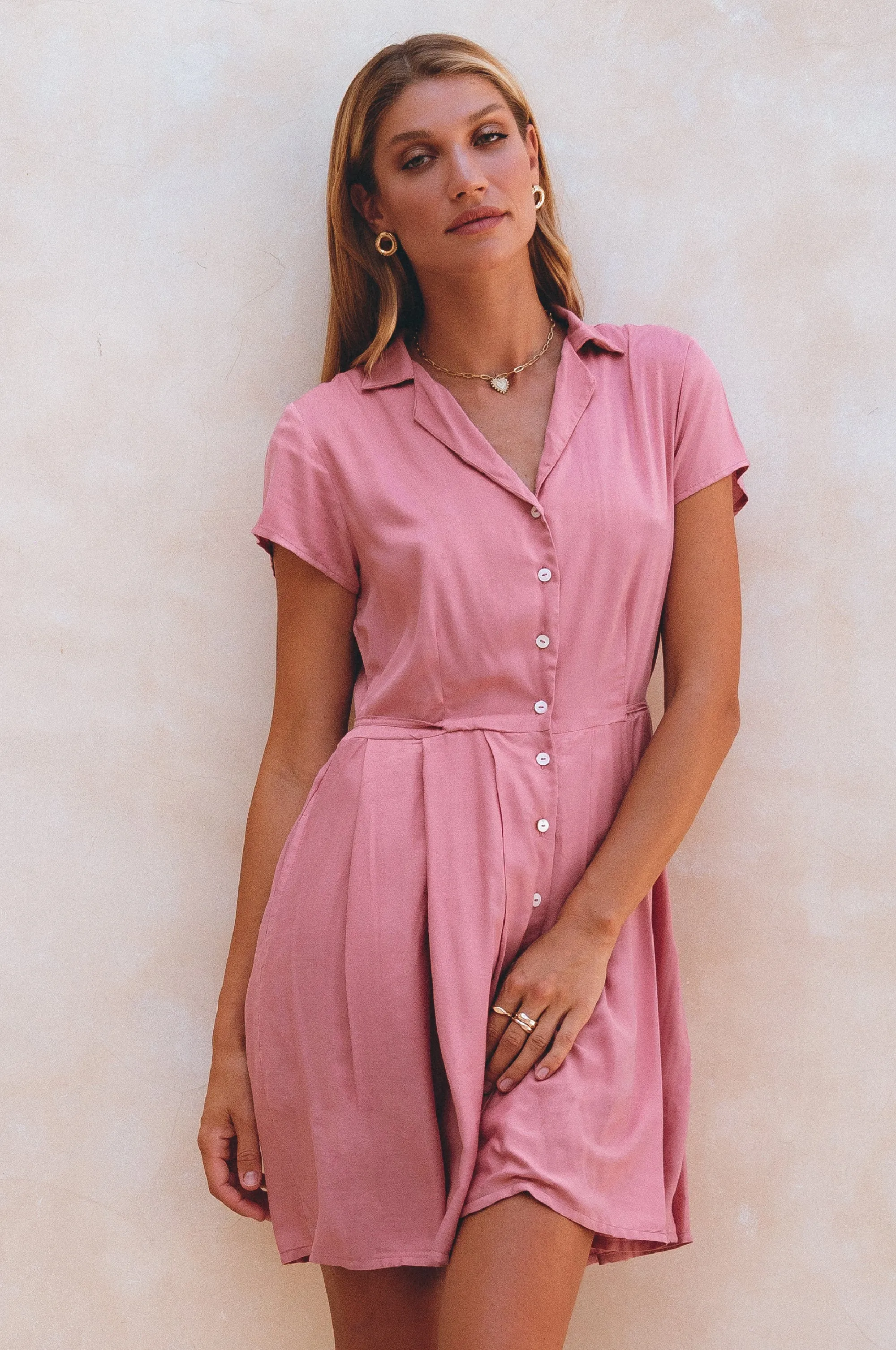 Agnes Shirt Dress by Bali ELF
