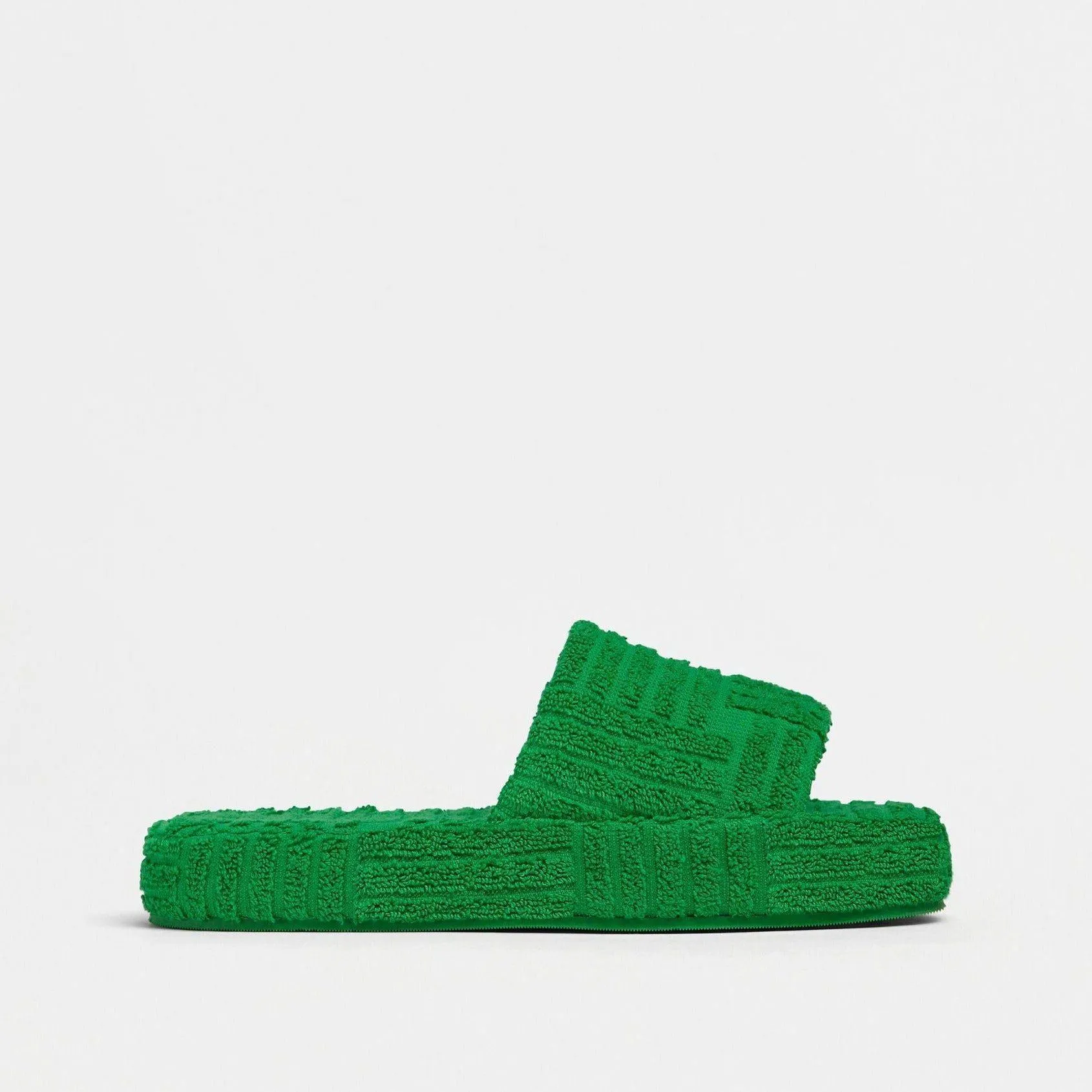 Barefoot Plush Platform Slippers