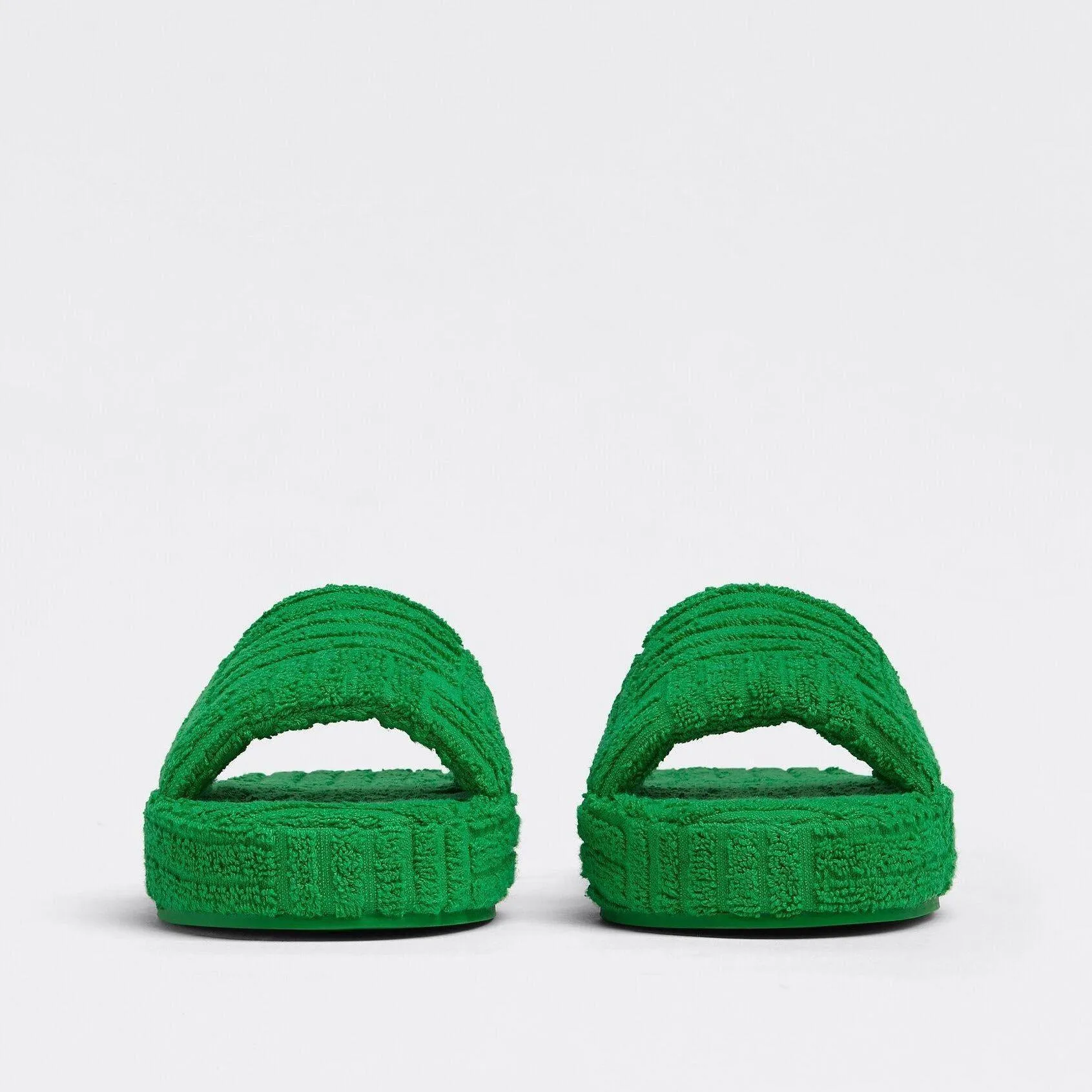 Barefoot Plush Platform Slippers