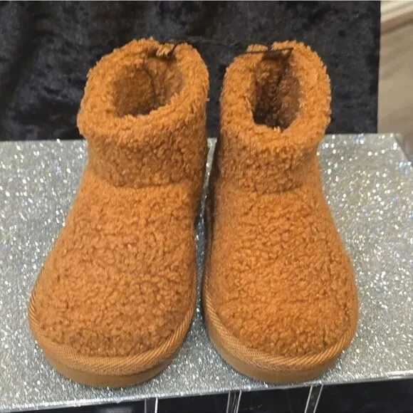 BearPaw Teddy Fleece Bootie- Chestnut