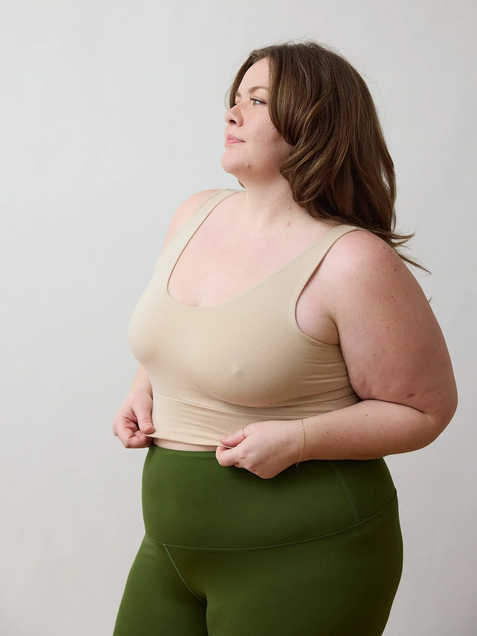 BEIGE THOMPSON BRA
