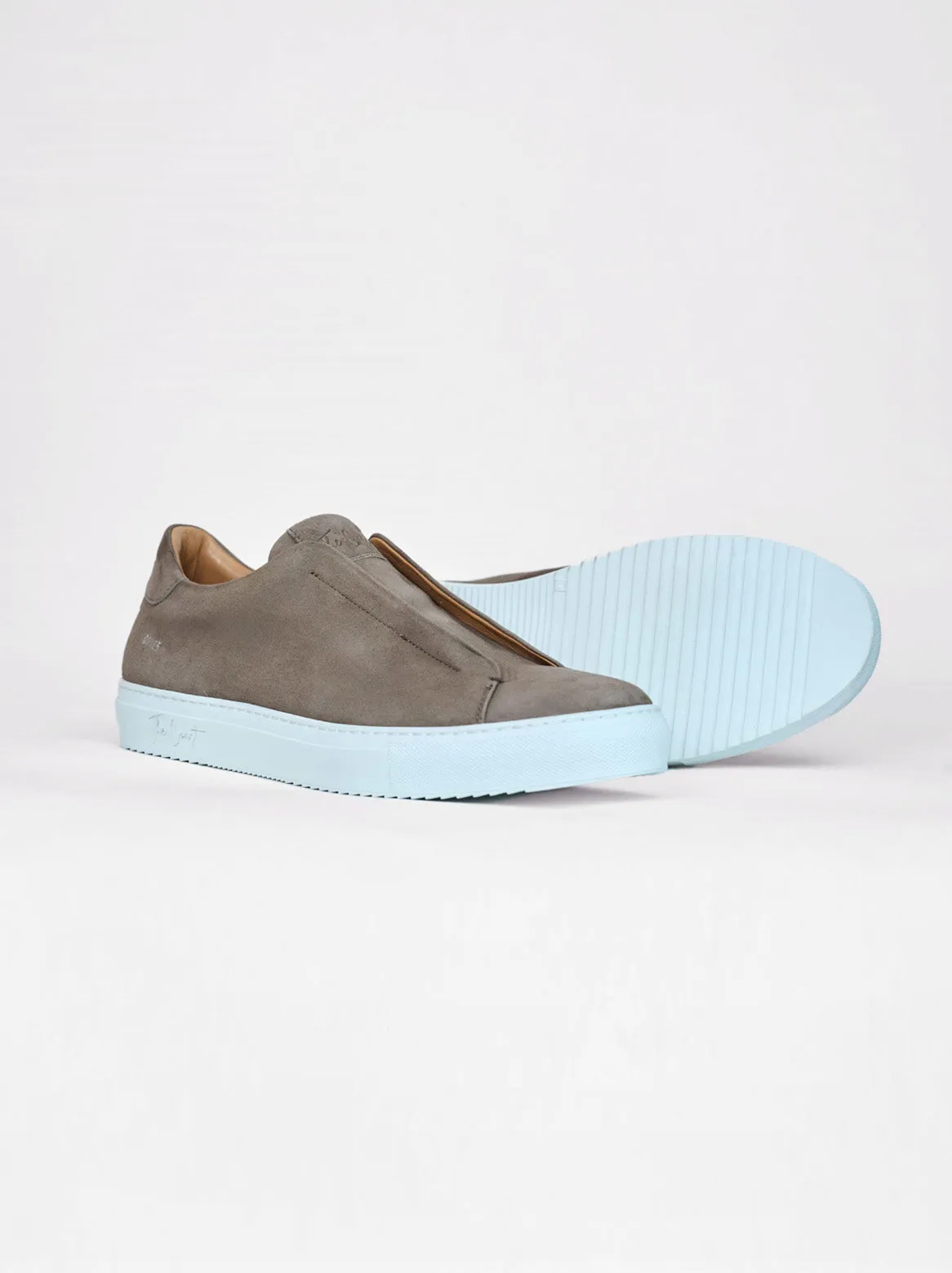 Benni Slip In made from super-light Camoscio in light brown