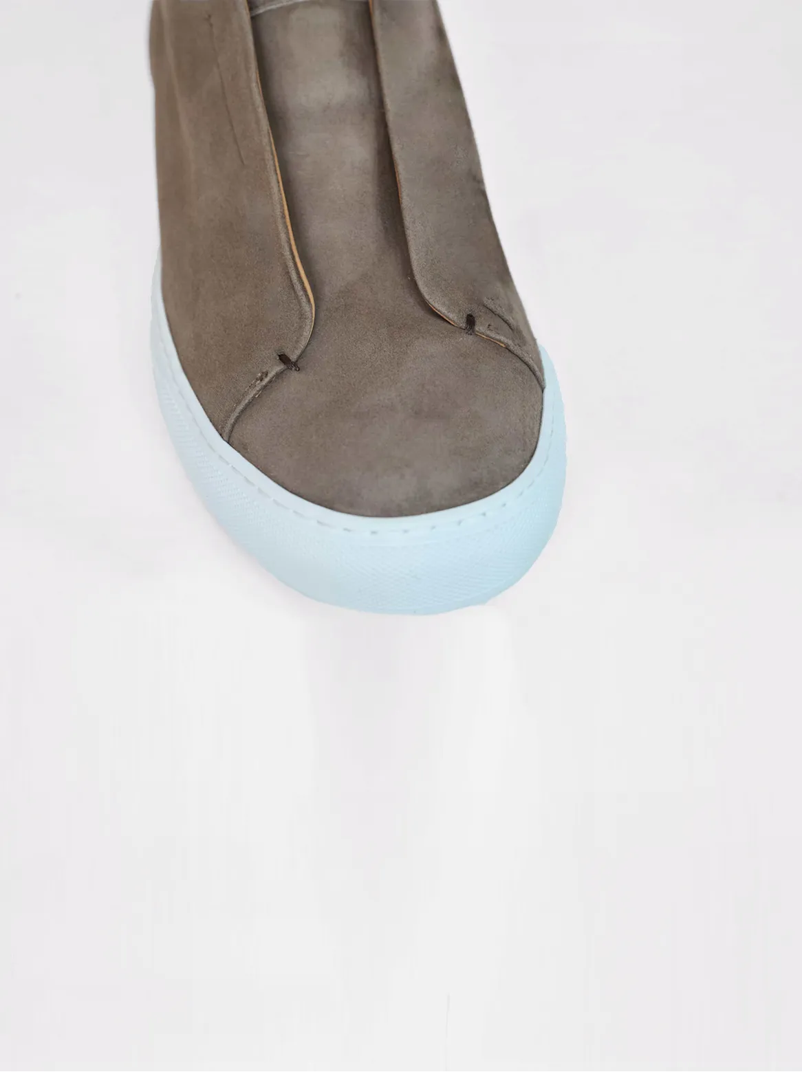 Benni Slip In made from super-light Camoscio in light brown