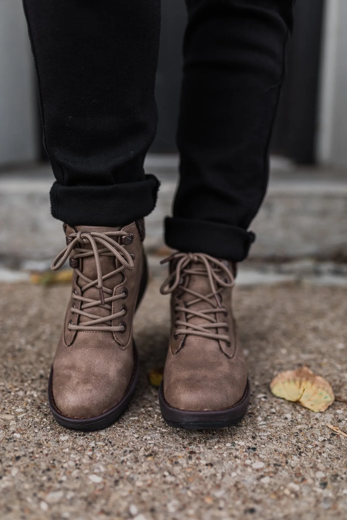 Blowfish Comet Booties- Taupe