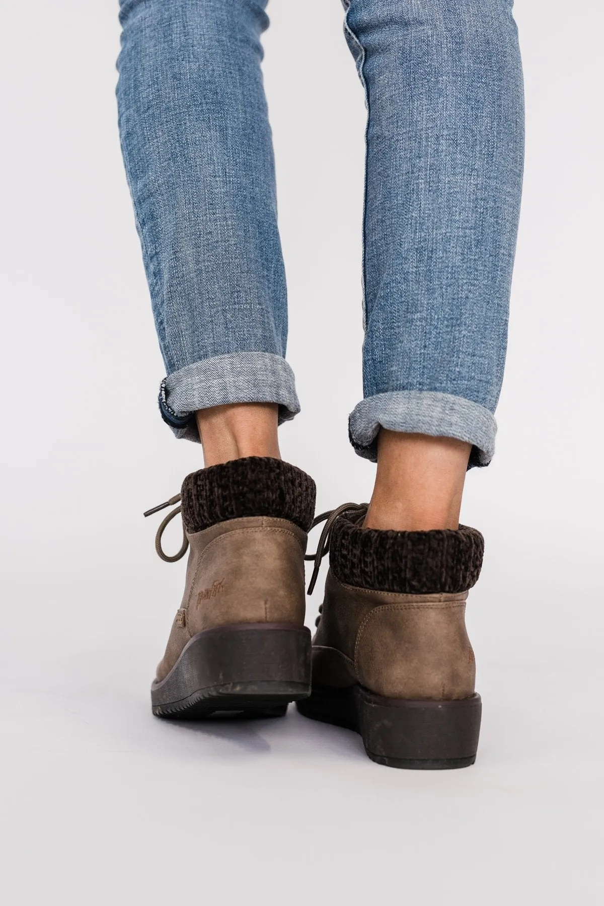 Blowfish Comet Booties- Taupe