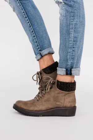 Blowfish Comet Booties- Taupe