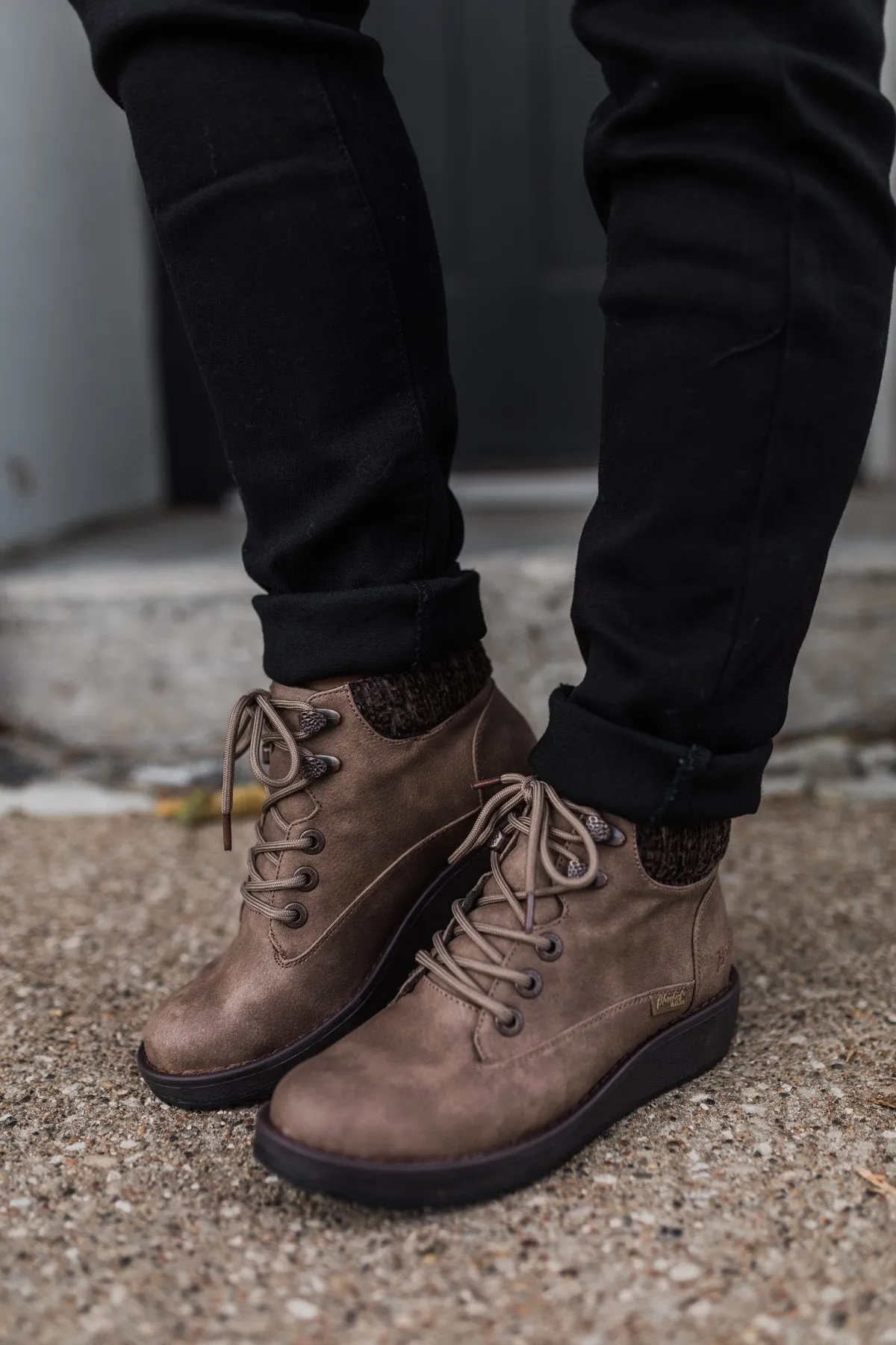 Blowfish Comet Booties- Taupe