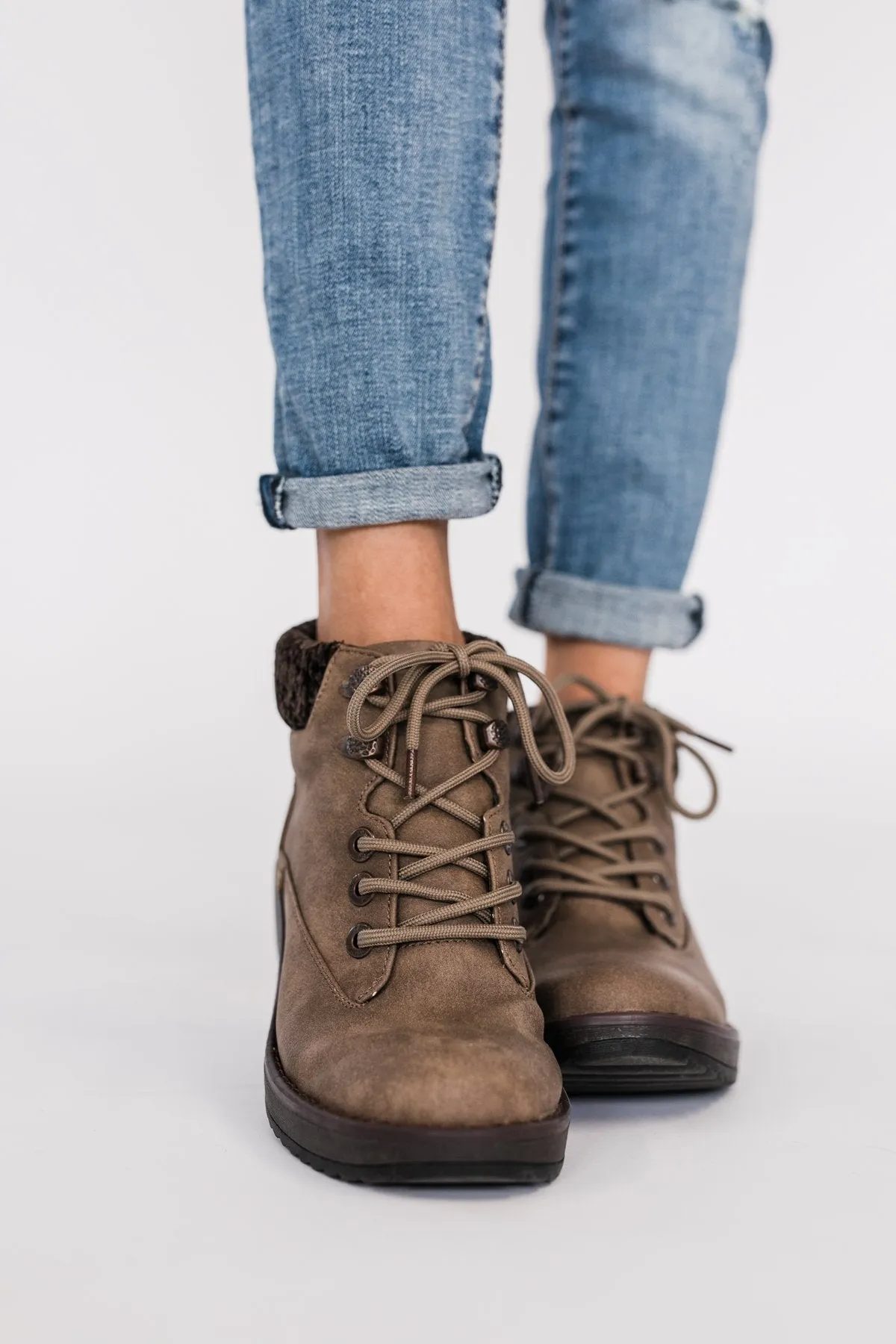 Blowfish Comet Booties- Taupe