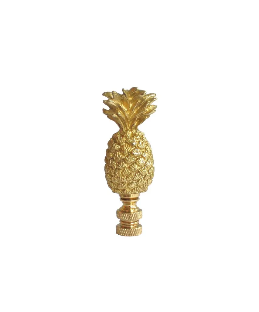 Brass Pineapple Lamp Finial