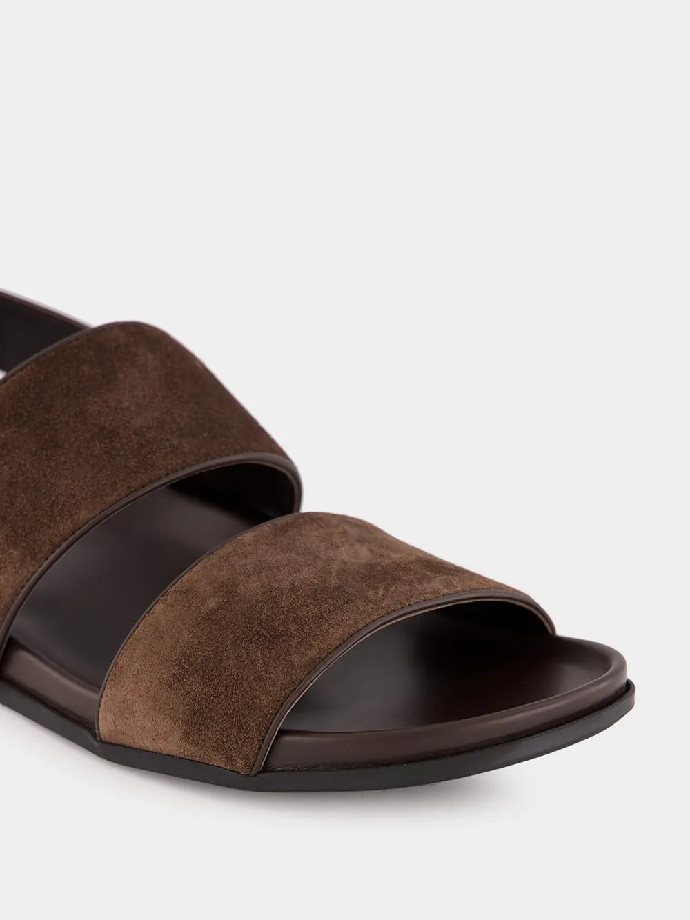 Brown Golby Suede Sandals
