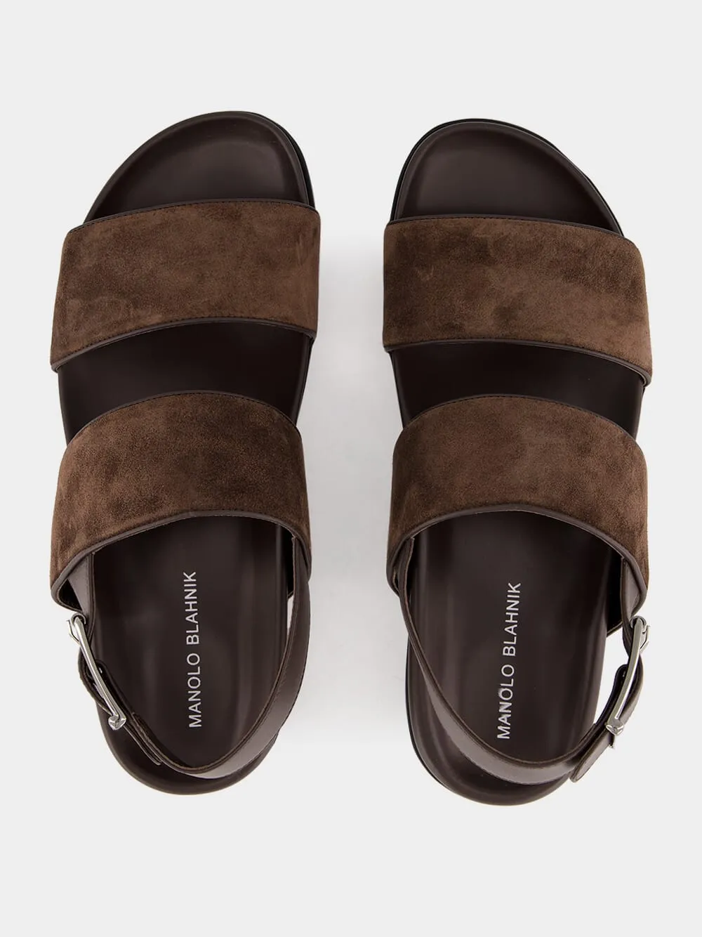 Brown Golby Suede Sandals