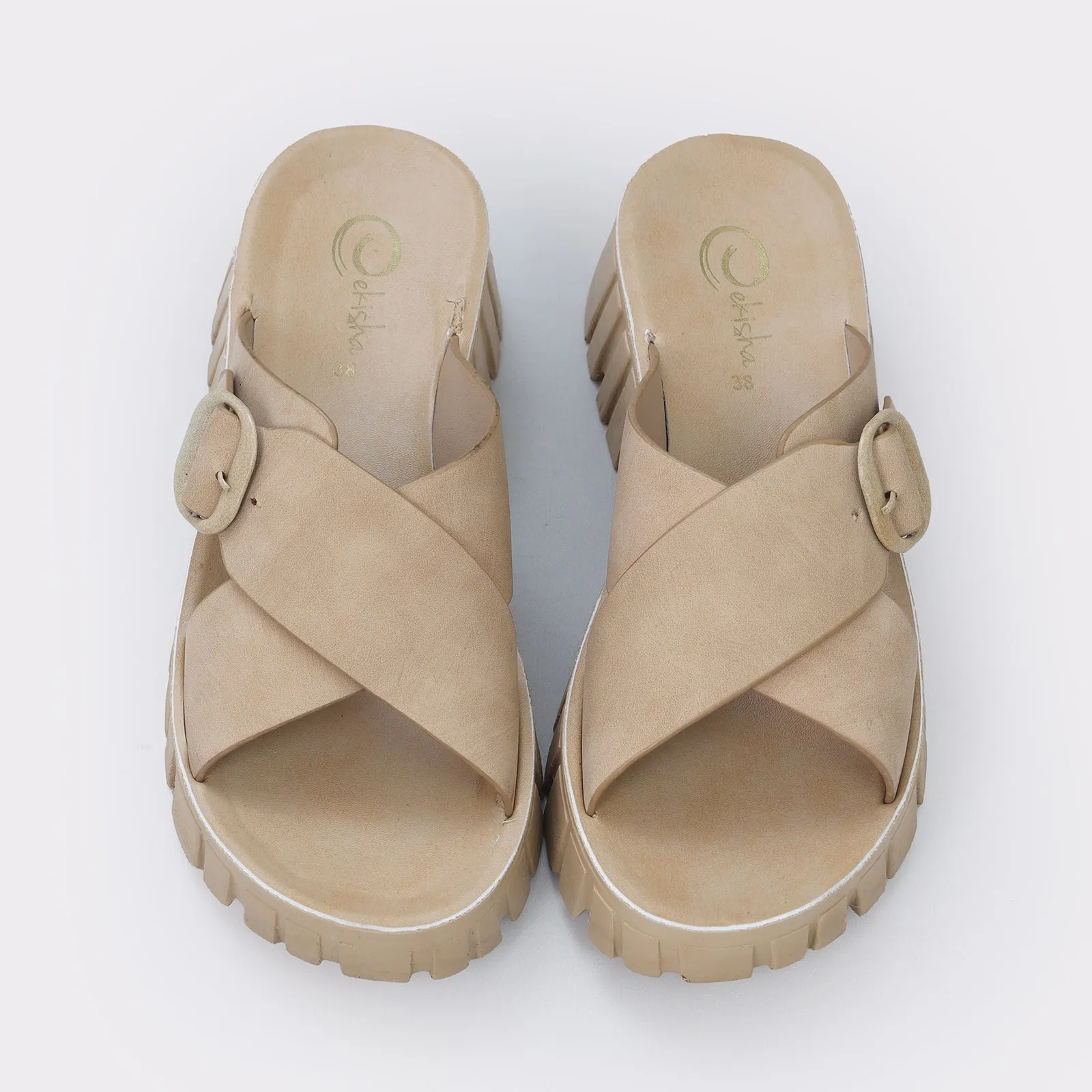 Buckled Slippers For Women