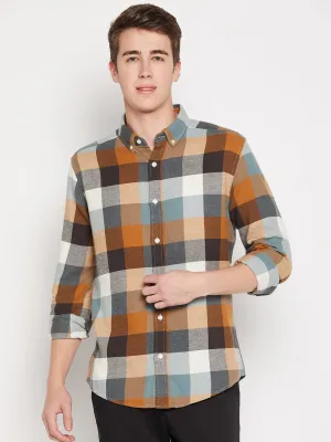 Camla Barcelona Warm Blue Shirt For Men