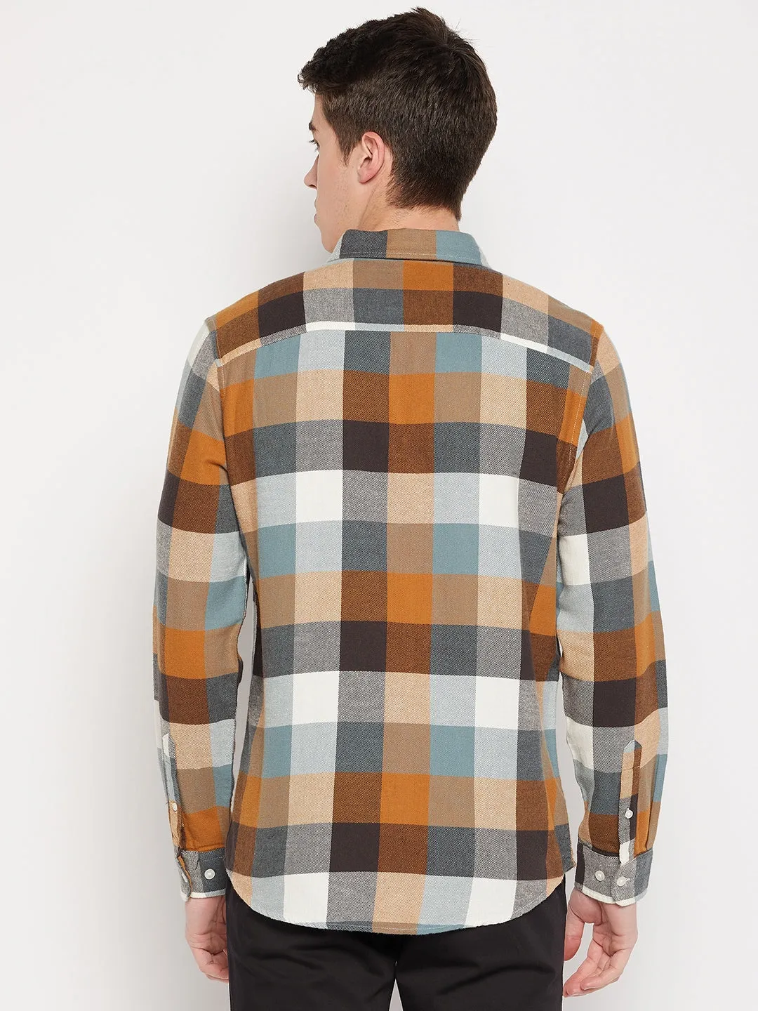 Camla Barcelona Warm Blue Shirt For Men