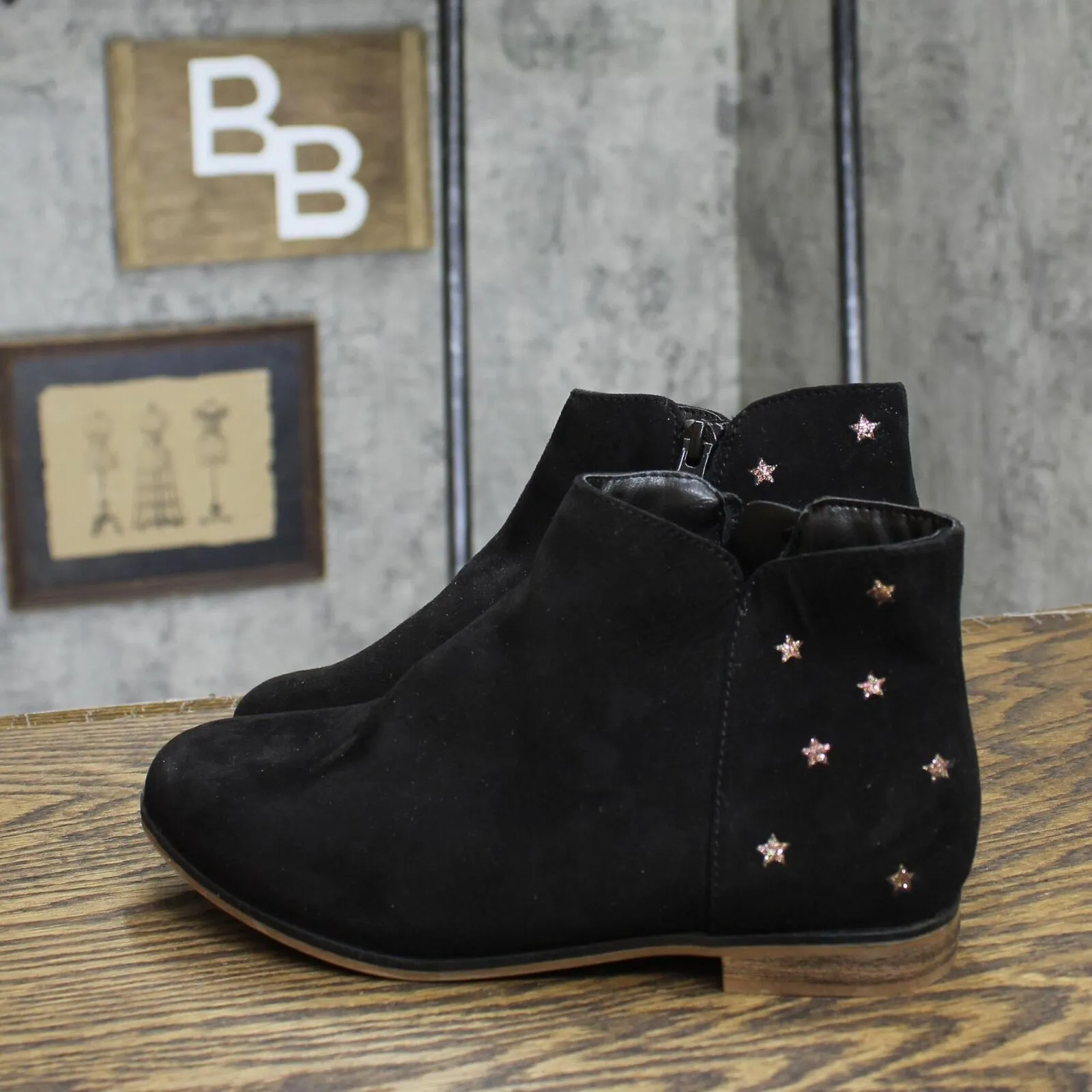 Cat & Jack Girls Youth Lizzie Booties 88435429