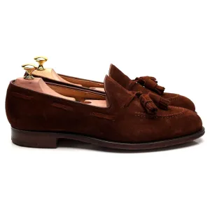 'Cavendish' Brown Suede Tassel Loafer UK 7.5 E