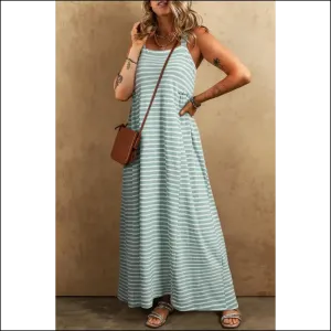 Chic Green Stripe Maxi Dress: Finally, a Maxi Dress that Doesn't Suck 👗 Needful Things