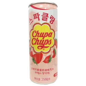 Chupa Chups Drink Strawberry 250ml ~ 棒棒糖汽水草莓 250ml