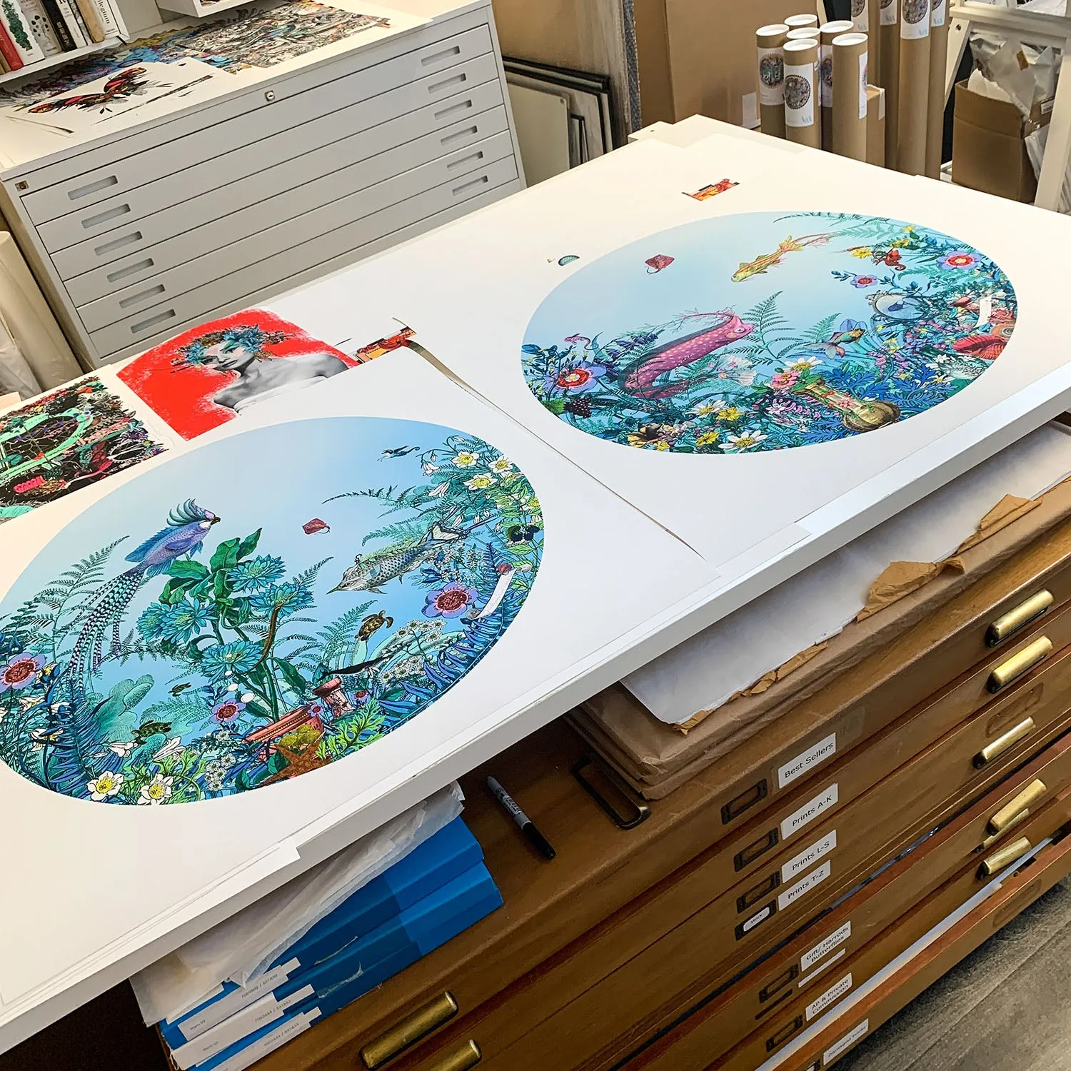 Circular Sea-born - Art Print Collection