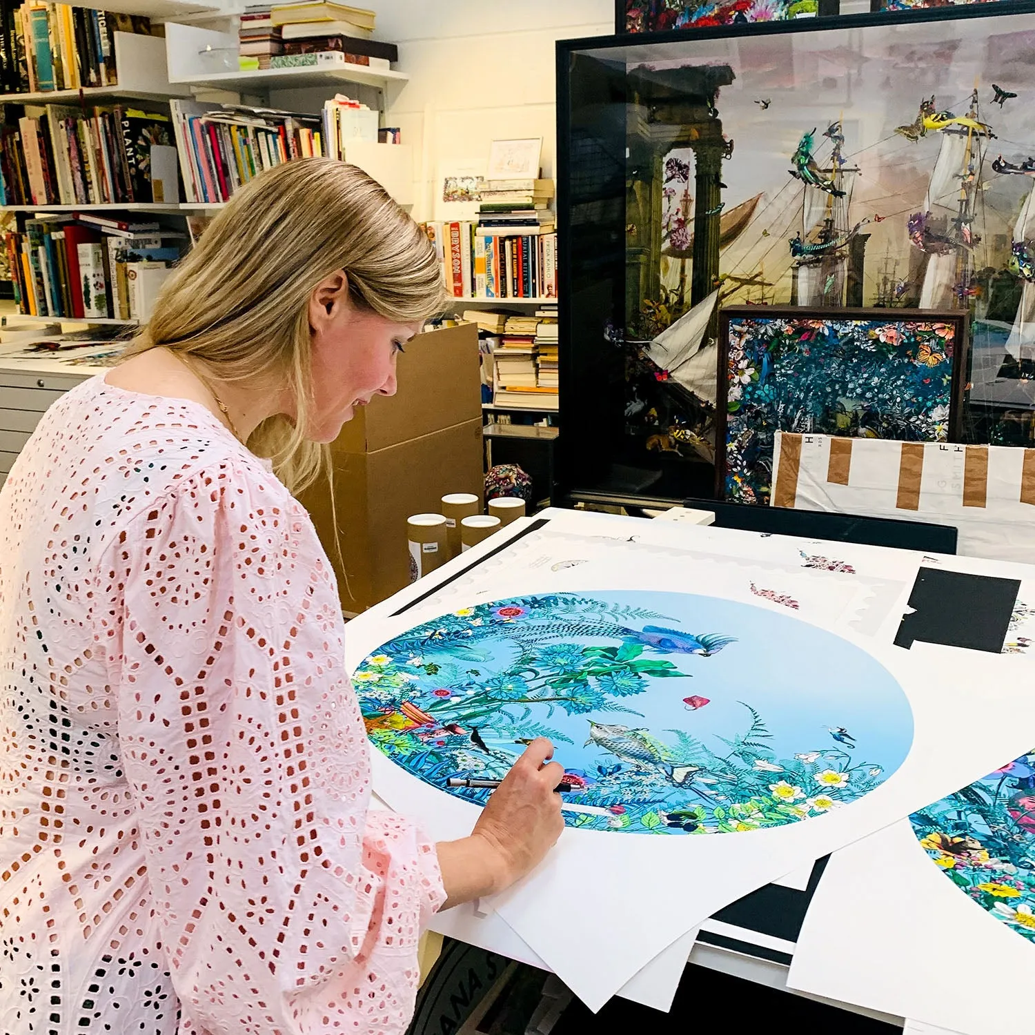 Circular Sea-born - Art Print Collection