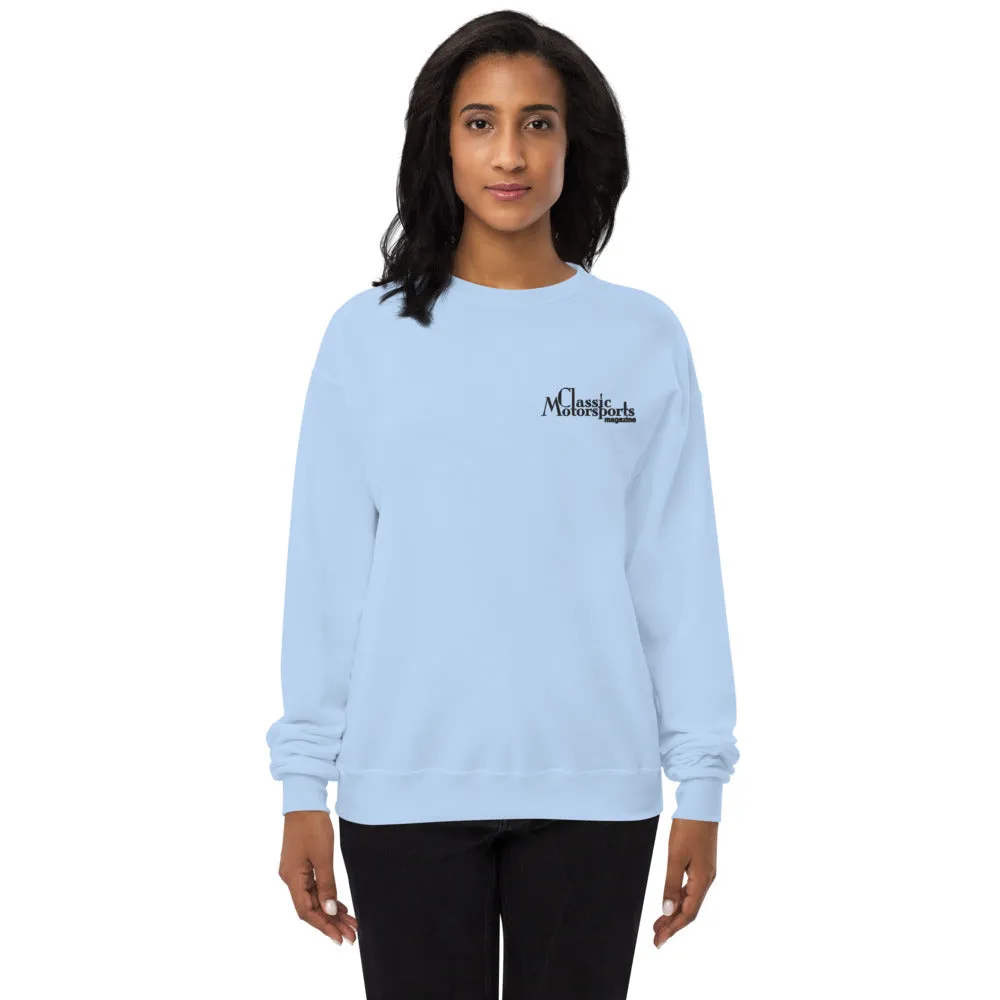 Classic Motorsports Embroidered Logo Unisex Pullover Sweatshirt