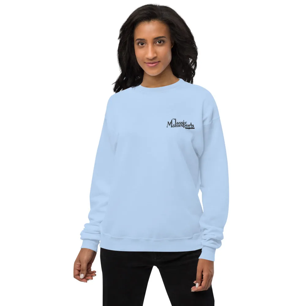 Classic Motorsports Embroidered Logo Unisex Pullover Sweatshirt