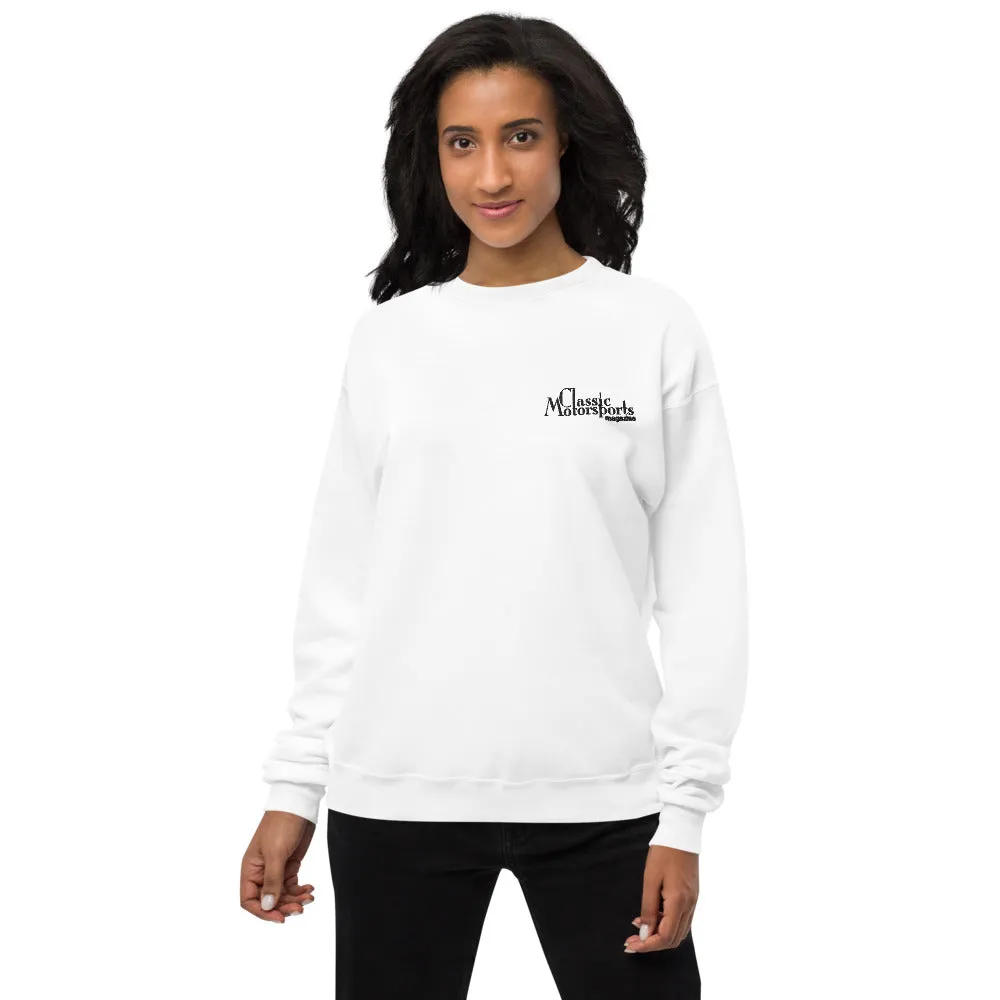 Classic Motorsports Embroidered Logo Unisex Pullover Sweatshirt