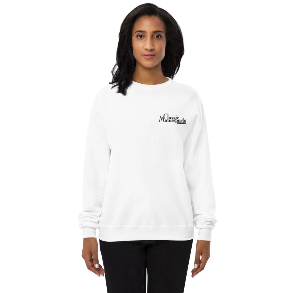 Classic Motorsports Embroidered Logo Unisex Pullover Sweatshirt