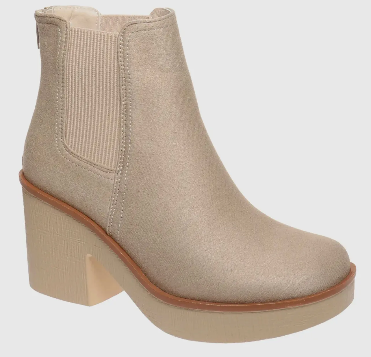 Cream Booties