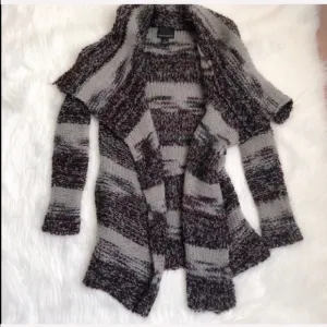 Cynthia Rowley purple and grey sweater. Very warm.