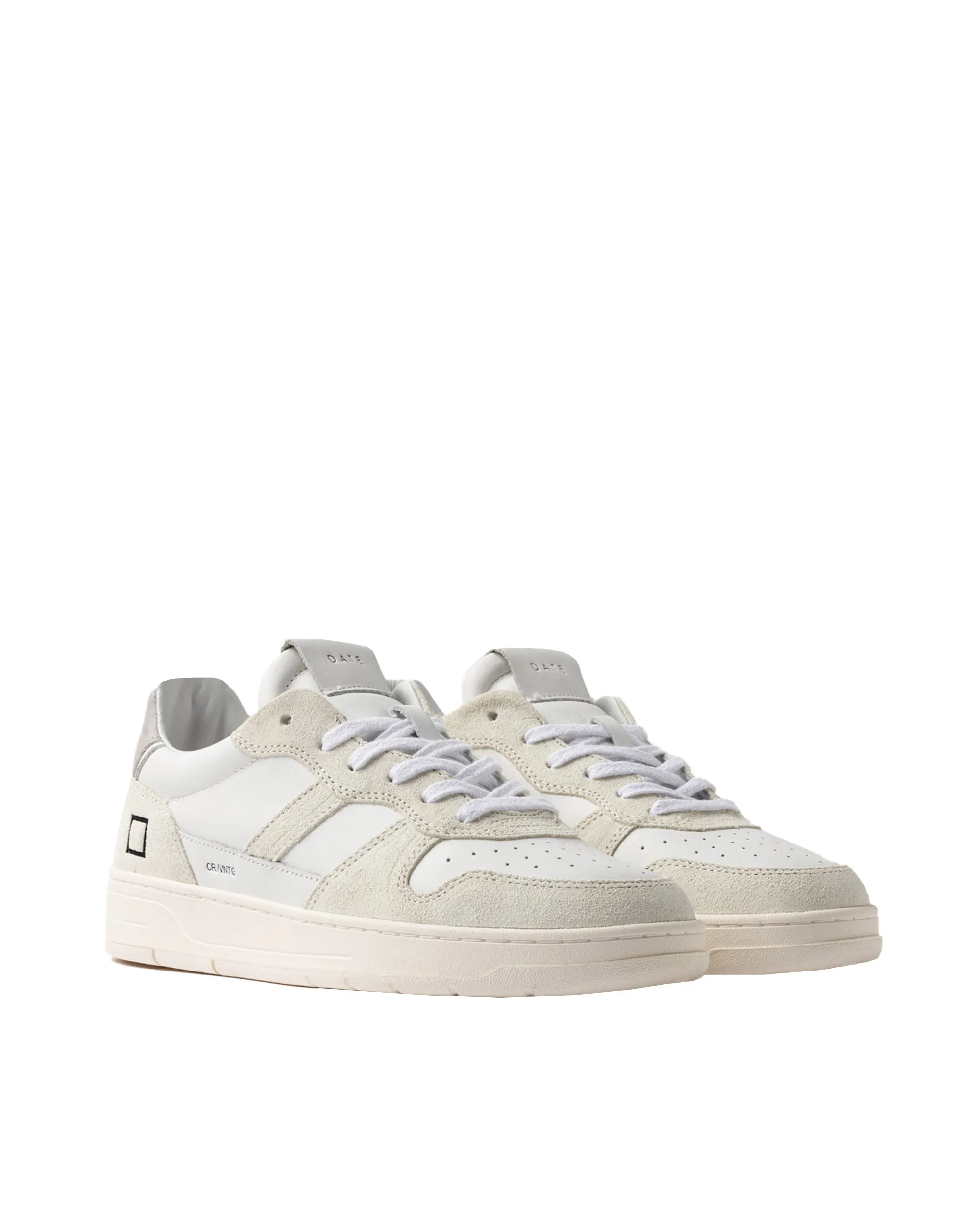 DATUM. Sneaker Court 2.0 Vintage Calf White