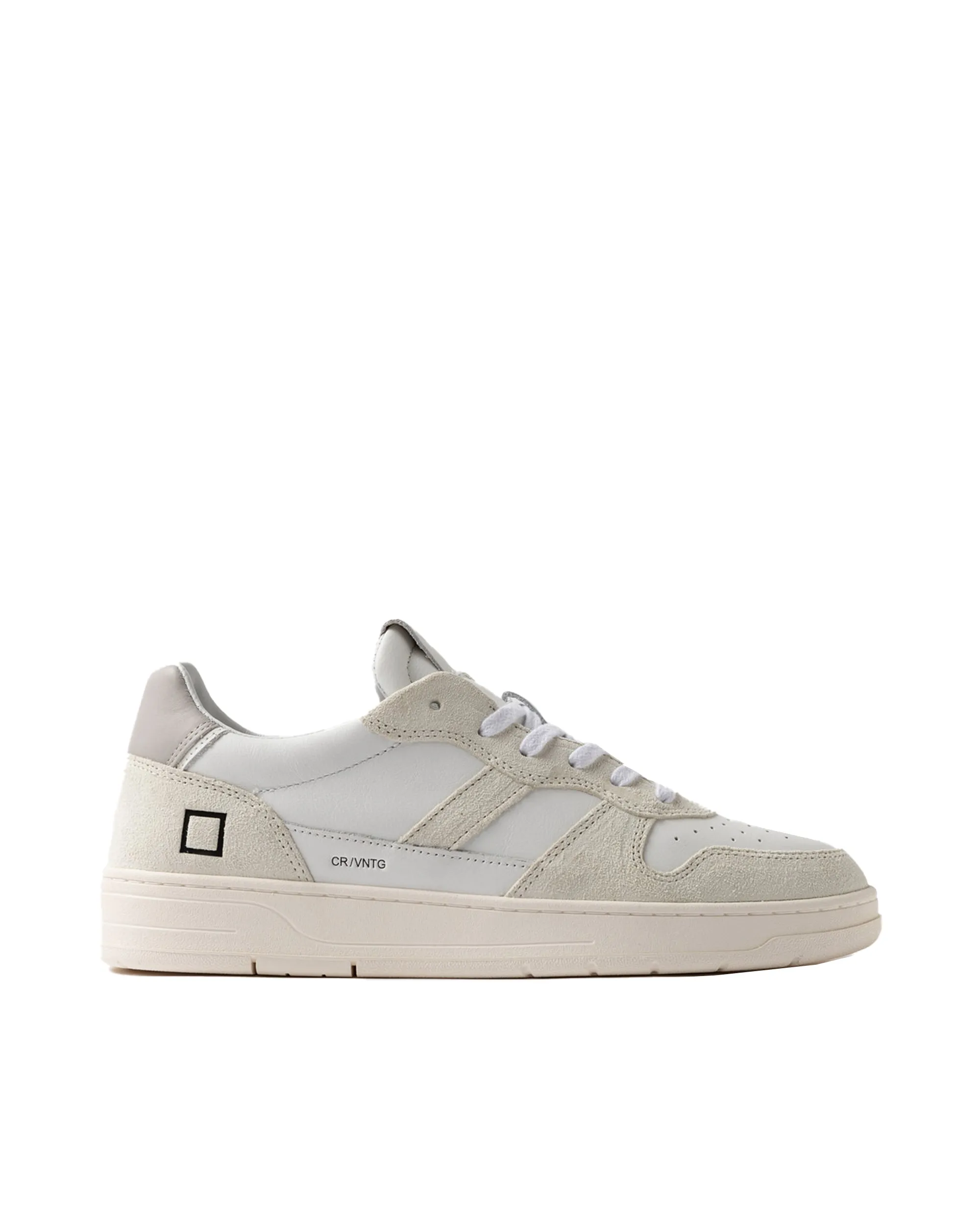 DATUM. Sneaker Court 2.0 Vintage Calf White